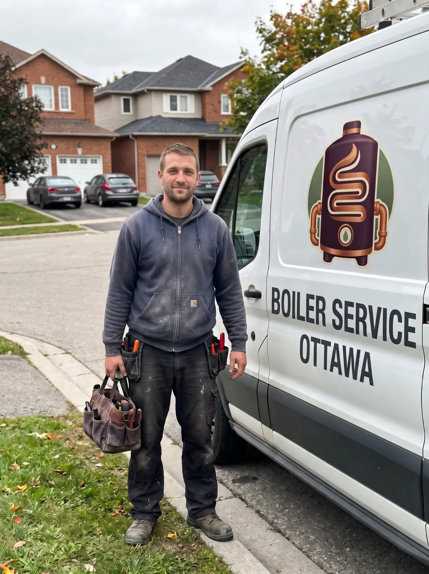 Residential boiler service technician in Ottawa